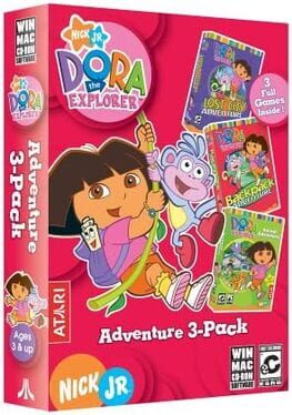 Dora the Explorer: Adventures 3-Pack Cover