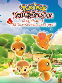 Pokémon Mystery Dungeon: Keep Going! Wildfire Adventure Squad Cover