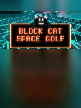 Block Cat Space Golf Cover