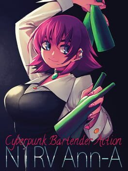 N1RV Ann-A: Cyberpunk Bartender Action Cover