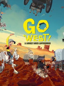 Go West: A Lucky Luke Adventure Cover