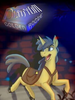 D'lirium: The Golden Rogue Cover