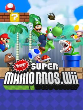 Newer Super Mario Bros. Wii Cover