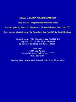 Bajoran Mercenary Adventure! Cover