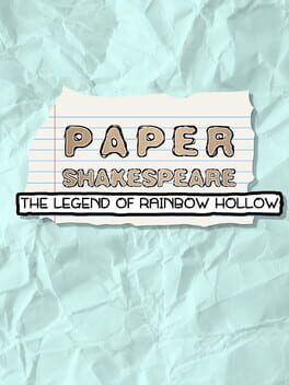 Paper Shakespeare: The Legend of Rainbow Hollow Cover