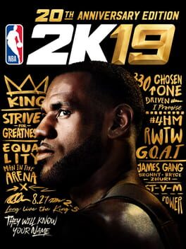 NBA 2K19: 20th Anniversary Edition Cover