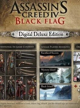 Assassin's Creed IV: Black Flag - Deluxe Edition Cover