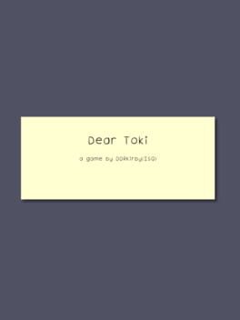 Dear Toki Cover