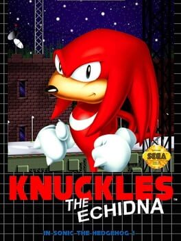 Knuckles the Echidna in Sonic the Hedgehog Cover
