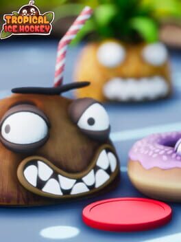 Tropical Air hockey Cover