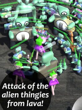 Attack of the alien thingies from lava! Cover