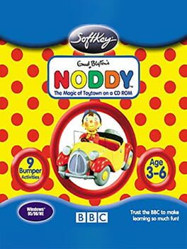 Noddy: The Magic of Toytown on a CD-ROM Cover