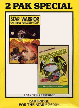 2 Pak Special: Star Warrior/Frogger Cover