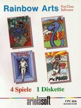 4 Spiele 1 Diskette Cover