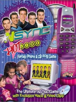 NSYNC Hotline Phone and Fantasy CD-Rom Game Cover