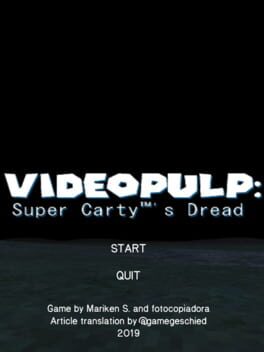 Videopulp: Super Carty's Dread Cover