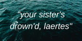 Your Sister's Drown'd, Laertes Cover