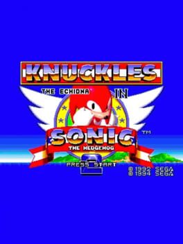 Knuckles the Echidna in Sonic the Hedgehog 2 Cover