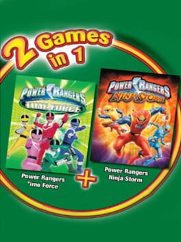 Power Rangers Time Force and Power Rangers Ninja Storm Cover