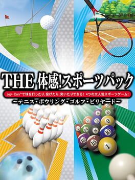 THE Taikan! Sports Pack: Tennis, Bowling, Golf, Billiard Cover