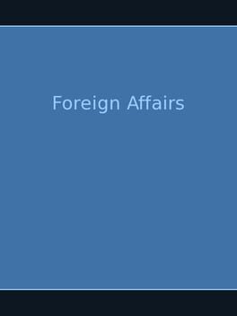 Foreign Affairs Cover