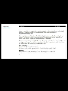 The Babysitter Cover