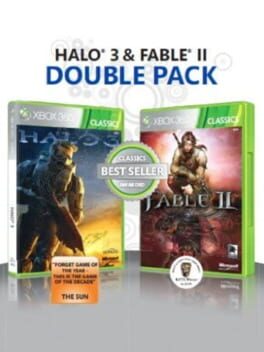Halo 3 & Fable II Double Pack Cover