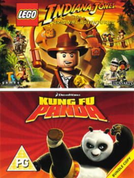 LEGO Indiana Jones: The Original Adventures / Kung Fu Panda Cover