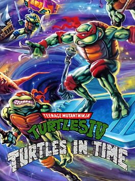 Teenage Mutant Ninja Turtles IV: Turtles in Time Cover