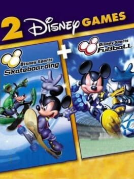 2 Disney Games: Disney Sports Skateboarding + Disney Sports Football Cover