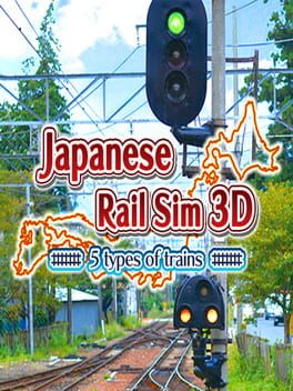 Japanese Rail Sim 3D 5 types of trains Cover