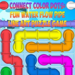 Connect Color Dots: Fun Water Flow Pipe Line Art Puzzle Game Cover