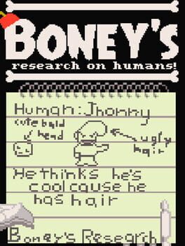 Boney's Research on Humans! Cover