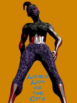 Lizard Lady vs the Cats Cover