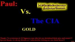 Paul: vs. The CIA Gold Cover