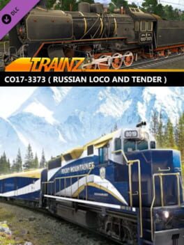 Trainz Railroad Simulator 2019: CO17-3373 Russian Loco and Tender Cover