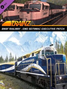 Trainz Railroad Simulator 2019: BNSF Railway EMD SD70MAC Executive Patch Cover