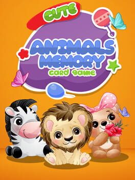 Cute Animals Memory Card Game Cover