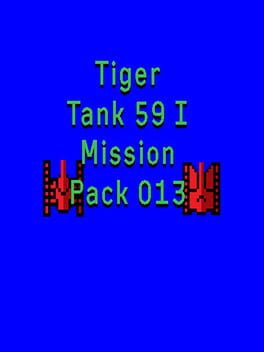 Tiger Tank 59 I: Mission Pack 013 Cover