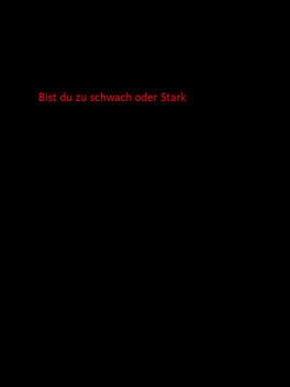 Bist du zu schwach oder Stark Cover