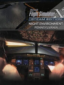 Microsoft Flight Simulator X: Steam Edition - Night Environment: Pennsylvania Cover