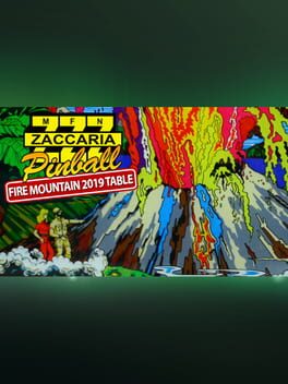 Zaccaria Pinball: Fire Mountain 2019 Table Cover