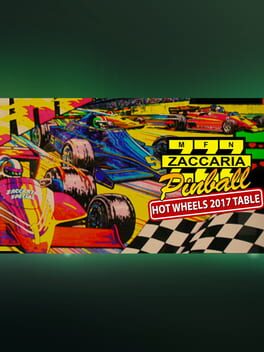 Zaccaria Pinball: Hot Wheels 2017 Table Cover