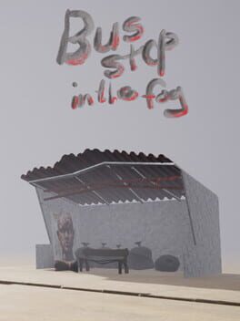 Bus stop in the fog Cover