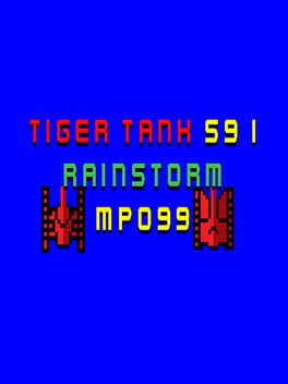 Tiger Tank 59 I: Rainstorm MP099 Cover