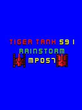 Tiger Tank 59 I: Rainstorm MP057 Cover