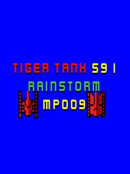 Tiger Tank 59 I: Rainstorm MP009 Cover