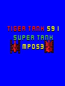 Tiger Tank 59 I: Super Tank MP053 Cover