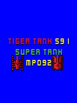 Tiger Tank 59 I: Super Tank MP092 Cover