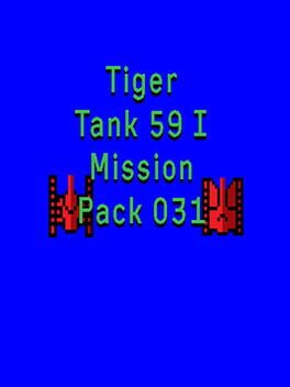 Tiger Tank 59 I: Mission Pack 031 Cover